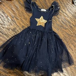 Navy blue dress